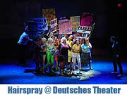 „Hairspray“ mit Musicalstar Uwe Kröger als Edna Turnblad / Umjubelte Premiere des Broadway- und Kinoerfolgs im Deutschen Theater München am 4. Juli 2012 (Foto: Ingrid Grossmann)